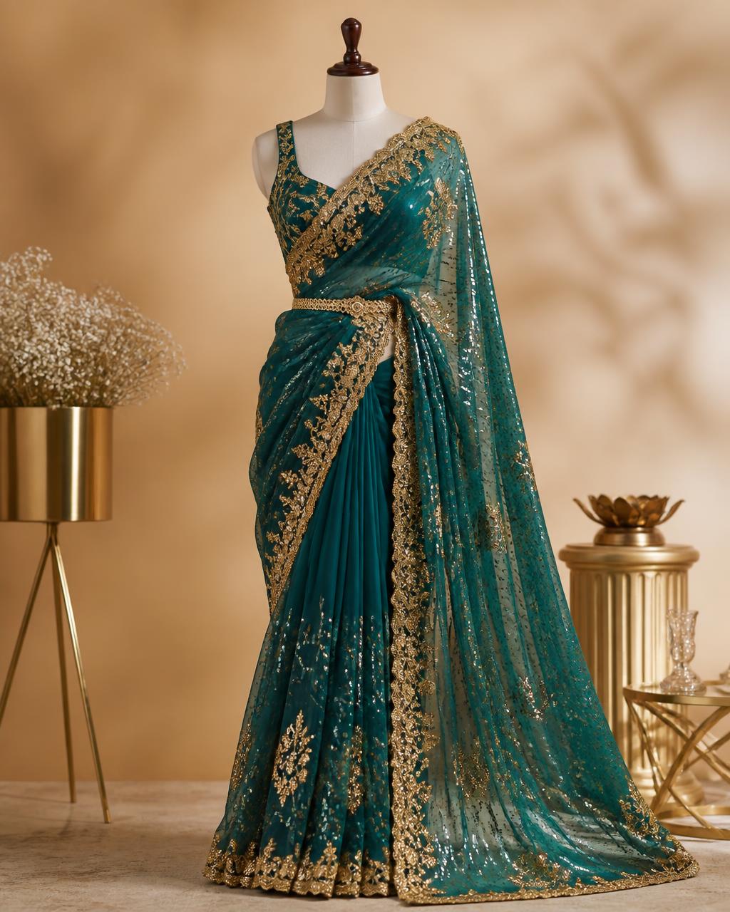 Fancy Sarees available for wholesale